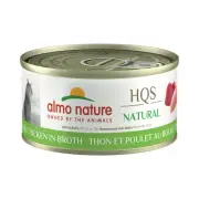 HQS Natural Tuna & Chicken, Grain Free, Additive Free, Adult Cat Canned Wet F...