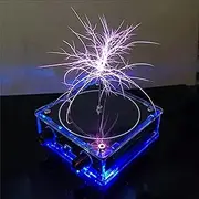 WOWNOVA Music Solid State Tesla Coil Artificial Lightning Arc Plasma Loudspeaker Wireless Transmission Experiment Science Desktop Toy Model