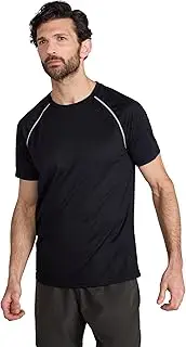 [Mountain Warehouse] Endurance Mens T-Shirt – Breathable Summer Tee, UPF50 Protection, Lightweight Shirt, Comfortable & Quick Drying Top - for Gym, Travelling, Running