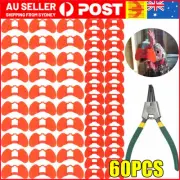 60Pcs Of Pheasant Poultry & Chicken Blinders With Pliers Peeper Vision Blocker