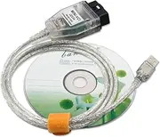 KAKA AUTO PARTS USB to OBD2 16Pin Mini Vci Single Diagnostic Cable Compatible with Toyota Tis Techstream