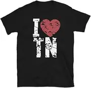[keoStore] I Love TN State of Tennessee Design Short-Sleeve Unisex ds870 T-Shirt
