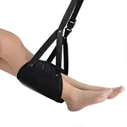 Airplane Footrest - Best Travel Foot Rest,Airplane Travel Accessories, No Clashing Foot Hammock & Portable Plane Leg Rest, Provides Relaxation and Com