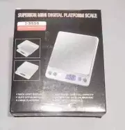 Superior Mini Digital Platform Scales I-2000 2000g/0.1g -- (NEW IN-BOX)