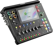 RGBlink mini-MX SDI All-in-One Live Streaming Multi-Camera Video Mixer Switcher with 5.5" Touch Screen, 4 HDMI & 4 SDI, UVC/NDI, Audio Mixer, 16 Preset Scene Settings for Live Streaming