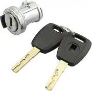 GIFAYUAN Fit for Fiat Car Lock Car Door Lock Cylinder Car Key Trunk Lock with SIP22 Blade Car Ignition Lock Set Key