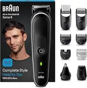 Braun All-In-One Styling Set Series 5 MGK5410 9-in-1 Beard, Hair, and More
