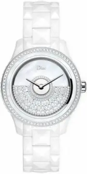 Christian Dior VIII Grand White MOP Dial Diamond Automatic Ladies Luxury Watch