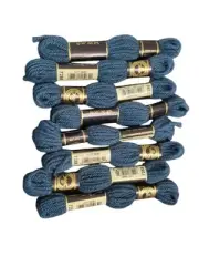 8 Skeins Laine Colbert DMC Tapestry Wool # 7288 Blue