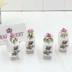 Royal Albert Vintage Moss Rose Set of 4 Napkin Rings