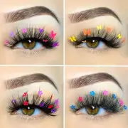 Fluffy 5D Mink Lashes Glitter False Eyelashes Butterfly Lashes Daily