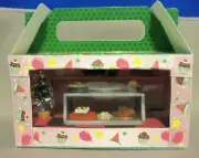 Dollhouse Miniature Bakery Scenario/roombox in a Treat Box