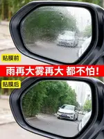 【八折】本田CRV繽智倒車反光後視鏡防雨貼膜U-RV防水XRV冠道全屏防霧新