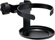Mic Cup Holder Adjustable Microphone Mount , Drink Bottle Rack Water Cup Bracket Holder for Microphone Stand