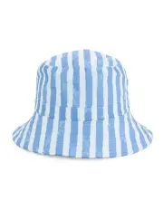 [Morgan & Taylor Mini] Mini Stripe Bucket Hat in Blue