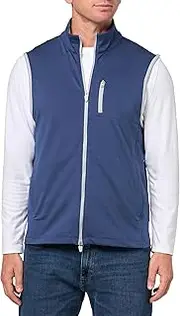 [Brooks Brothers] Men's Standard KNT PERF Full Zip Vest