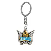 Gold Coast Titans NRL Keyring ENAMEL LOGO