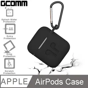 GCOMM Apple AirPods 藍牙耳機增厚保護套 紳士黑