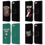 OFFICIAL GREEN DAY GRAPHICS LEATHER BOOK WALLET CASE FOR APPLE iPOD TOUCH MP3