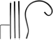 Bird Feeder Stand with Shepherds Hook for Easy Garden Installation, A