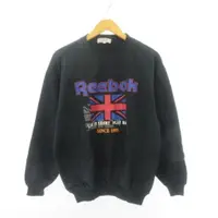 在飛比找蝦皮購物優惠-Reebok M衛衣黑色 徽標打印 日本直送 二手