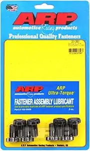 ARP Flywheel Bolts, External 12-point Head Style, 8740 Chromoly, Black, 12mm x 1.50 Thread, For BMW, 2.3L, Set of 8