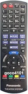Genuine Original PANASONIC N2QAYB000971 Blu-ray Home Theatre Remote Control