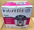 NEW Instant Pot Duo 7-in-1 Stainless Steel, 6 Quart Multi-Use Pressure Cooker
