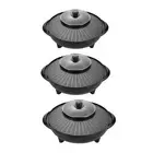 Electric Hot Pot and Grill Barbecue Griddle Indoor Griddle Korean BBQ Grill