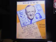 dfgh YOU'LL FIND OUT MOVIE-KAY KYSER-PETER LORRE-BORIS KARLOFF-sheet music-