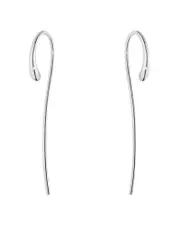 Georg Jensen Sterling Silver Mercy Threader Earrings