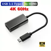 USB 3.1 Type-C (USB-C ) Male to HDMI Female Display Adapter 4K 60Hz UltraHD AU