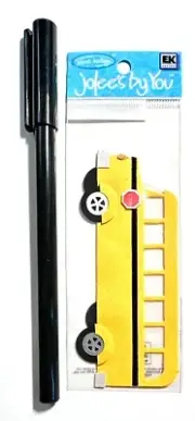 Jolee's School Bus Stickers Scrapbooking Embellishment Card Making