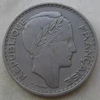 在飛比找Yahoo!奇摩拍賣優惠-1952年阿爾及利亞硬幣100法郎（30MM）