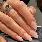 Virellay Almond artificial fingernails, 24 pieces, press on nails