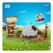 Loz LOZ Mini Blocks Farm Series - Little Sheep 20 x 15 x 8cm