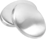 Odor- Hands: Portable Metal Soap Bar Reusable Stainless Steel Soap for Kitchen Household Odor Removal