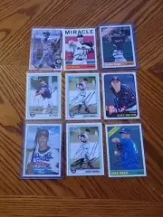 Minnesota Twins 9 Card Lot Signed IP Auto Rookie 1st RC Bowman Topps Baseball