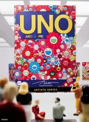 Takashi Murakami UNO Artiste Series Card Game Mattel Creations Brand New