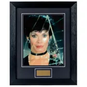 Martine Beswick Personally Signed Portrait V1 8 x 10 Photograph Framed