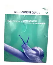HMH Science Dimensions Module C Ecology & Environment Textbook + Assessment