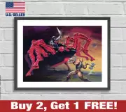 He-Man Masters of the Universe Poster 18" x 24" Print Skeletor Spydor Box Art
