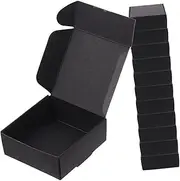 VILLFUL 25Pcs Paper Packing Boxes for Mailing and Storage Design Easy Fold for Shipping Items Reliable Packing Supplies