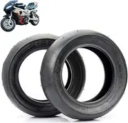 Electric Scooter Tires, 90/65-6.5/110/50-6.5 Smooth Tubeless Tires, Suitable for Front and Rear Tire Accessories of Mini Motorcycle/49cc Small Sports Car