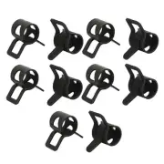 10 Pcs 7mm Spring Type Action Fuel Hose Pipe Low Pressure Air Tube Clip Clamp