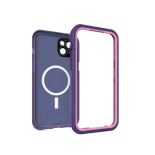 【OtterBox】LifeProof iPhone 14 Plus 6.7吋 Fre 全方位防水/雪/震/泥 保護殼-紫(支援MagSafe)