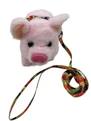 Walking Piggy It Walks, make Sound and Wags tail with FREE Leash and Batteries
