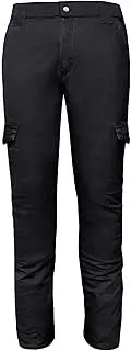 [GREAT BIKERS GEAR] MotorcycleTrousers with Protective Aramid Lining, Knee Pad, Motorbike for Men Jeans