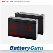 APC UPS RBC18/RBC34 Replacement battery 2x CSB HRL634W F2 terminal