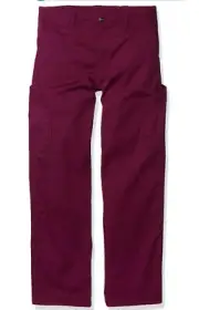Medium Tall Carhartt Men's Rugged Flex Modern Fit Ripstop Straight Leg Pant Wine